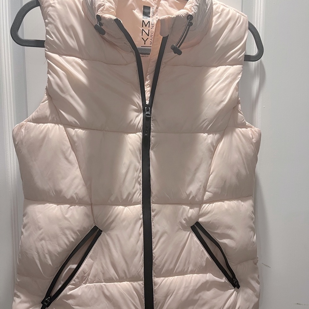 Women's Light Pink Puffer Vest
